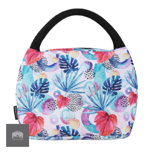 Sac isotherme repas printemps tropical pour le transport de repas