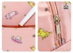 Sac isotherme repas adorable chat en rose
