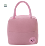 Sac isotherme repas rose Kawaï pour le transport des repas