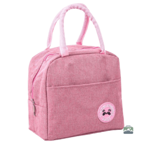 Sac isotherme repas rose panda pour le transport de vos repas