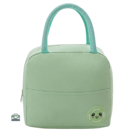 sac-isotherme-repas-vert-kawai-1 Sac isotherme repas vert Kawaï pour le transport de repas