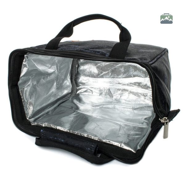 Sac à lunch isotherme Zebra, parfait pour conserver la fraîcheur