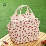 Sac isotherme velours côtelé pour conserver vos aliments frais - vue 3