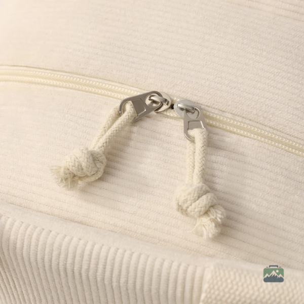 Sac isotherme doux en velours côtelé, idéal pour vos pique-niques