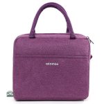 Sac isotherme violet pour maintenir vos aliments au frais