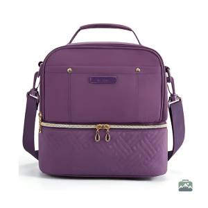 Sac isotherme violet, design pratique et fonctionnel