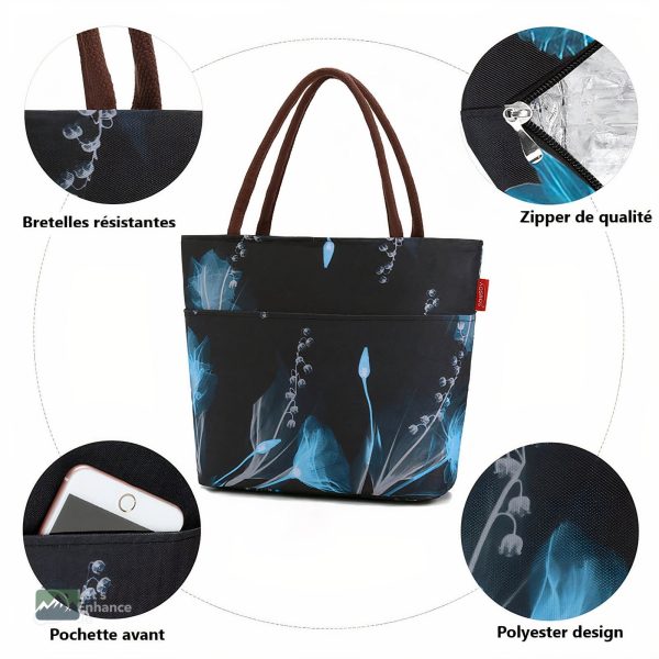 Sac à main isotherme design Africa pour vos sorties
