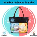Sac isotherme compact Africa, idéal pour le pique-nique