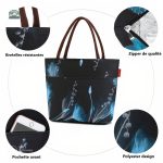 Sac isotherme fleuri idéal pour les pique-niques et sorties