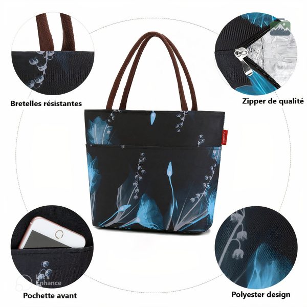 Sac isotherme coloré pour garder vos boissons fraîches