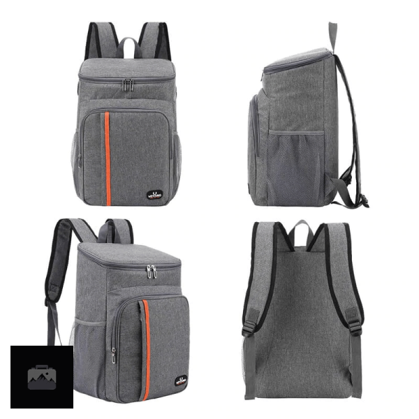 Sac Picnic Isotherme en couleur grise