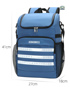 Sac de randonnée isotherme compact et noir