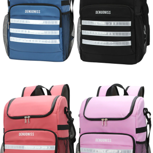 Sac isotherme rouge pour les sorties en plein air