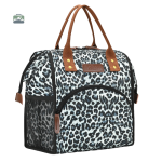 Sac isotherme repas motif léopard