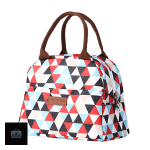 Sac isotherme repas damier triangulaire pour conserver vos aliments