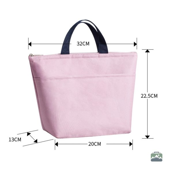Sac isotherme bleu pour garder vos repas frais
