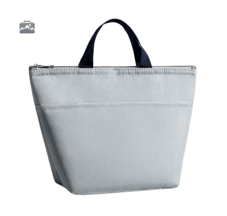 sac-repas-isotherme-femme-gris-1 Sac isotherme repas femme gris élégant et pratique