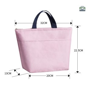 Sac repas isotherme pour femme en couleur grise