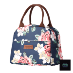 Sac Isotherme Repas Sweet Flowers pour le transport des aliments