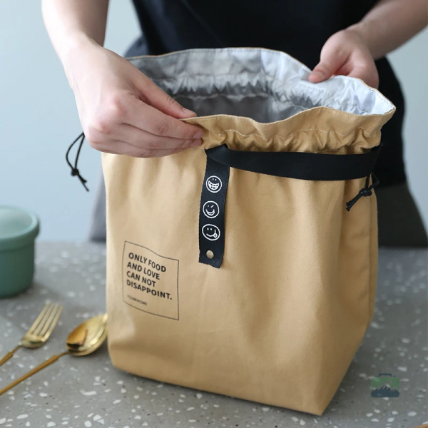 Sac isotherme en tissu pour pique-nique