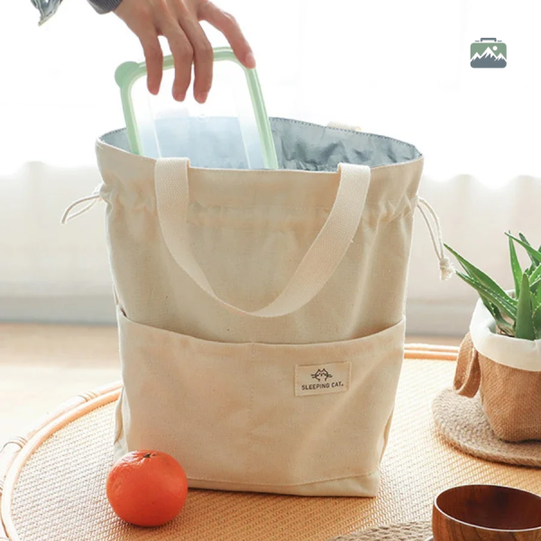Sac repas en tissu pour pique-nique