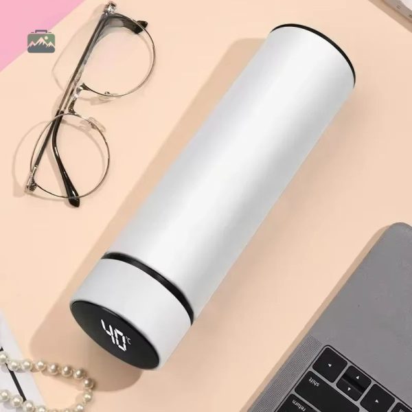 Thermos design avec indicateur de température