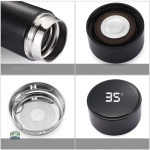 Thermos pratique avec fonctionnalité LED