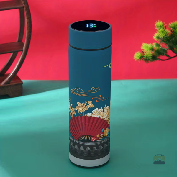 Thermos à thé japonais avec éclairage LED
