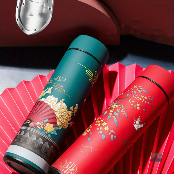 Pratique thermos à thé japonais avec LED