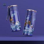 Thermos à thé élégant avec design ibérique