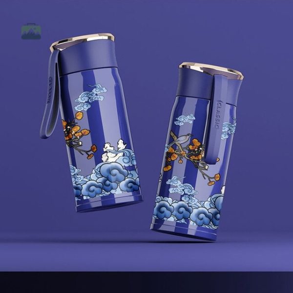 Thermos à thé élégant avec design ibérique