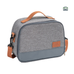 Trousse isotherme grise pour repas à emporter