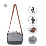 Sac isotherme pratique en coloris gris pour conserver les aliments
